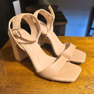 A New Day Nude Heels - Size 7